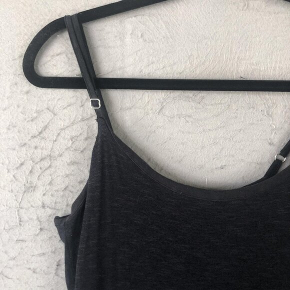 Horny Toad Dress Womens Medium Gray Maxi Adjustable Spaghetti Strap Tencel Soft - Picture 13 of 15